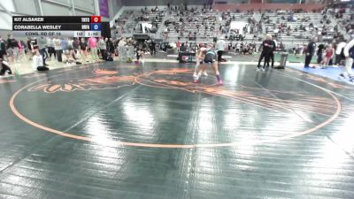 61 kg Cons. Rd Of 16 - Kit Alsaker, Team Nazar Training Center vs Corabella Wesley, Brick Factory