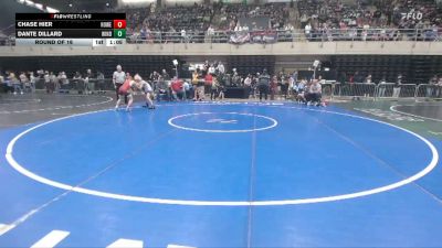 110 lbs Round Of 16 - Chase Hier, Howell Township vs Dante Dillard, Wind Gap