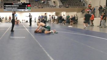215 Championship Bracket Champ. Round 3 - Griffin Kostecka, Cambridge-Isanti vs Braeden Maxey, Mounds View