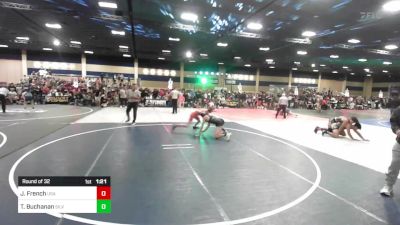 144 lbs Round Of 32 - Jagger French, USA Gold vs Tristan Buchanan, Silverback WC