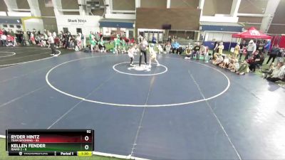 92 lbs Quarters & Wb (16 Team) - Kellen Fender, Idaho 2 vs Ryder Hintz, Team Wyoming