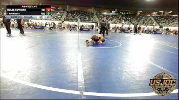 106 lbs Semifinal - Blaze Bowman, Columbus Wrestling Club vs Tyton Ray, Prodigy Elite Wrestling