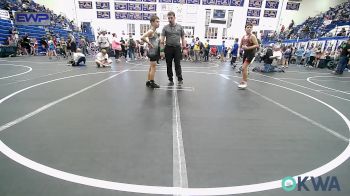 96 lbs Quarterfinal - Slade Davis, Weatherford Youth Wrestling vs Axel Wittman, Norman Grappling Club