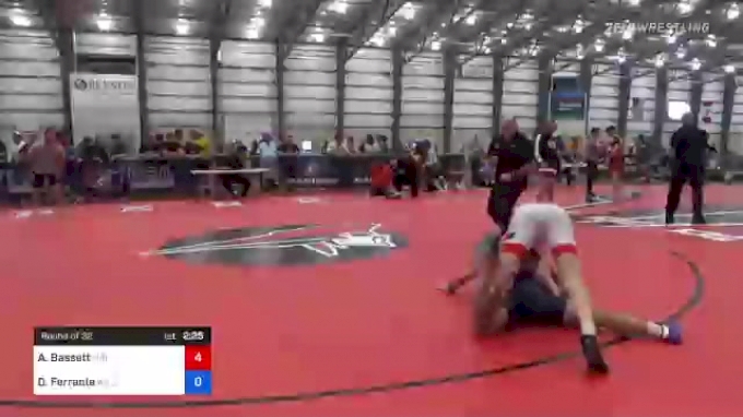 74 kg Round Of 32 - Avery Bassett, Mat Town USA vs David Ferrante ...