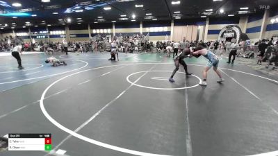 175 lbs Round Of 16 - Elijah Tehe, Pounders WC vs Ryan Olson, Takedown Industries