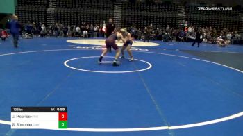 132 lbs Consolation - Jace Mcbride, Mountain Crest vs Sam Sherman, Centennial