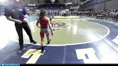 97 lbs Cons. Round 3 - Atrayewe Brown, Twin City Wrestling Club vs Elias Clemans, FordDynastyWrestlingClub