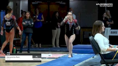 Alexandria Ruiz - Vault, Denver - 2019 NCAA Gymnastics Regional Championships - Oregon State