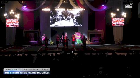 The Xtreme Girls - Material Girls [2025 L1 Youth - D2 - Medium Day 2] 2025 ASC Battle Under the Big Top Grand Nationals