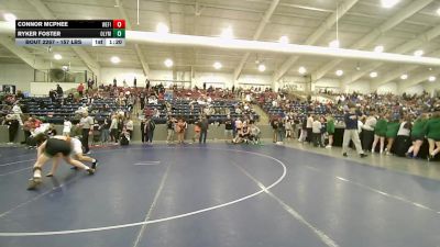 157 lbs Cons. Rd Of 32 - Connor McPhee, West Field vs Ryker Foster, Olympus