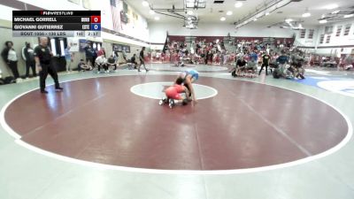 138 lbs Quarterfinal - Michael Gorrell, Duro vs Giovanni Gutierrez, Este Built WC