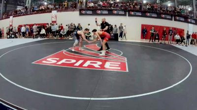 79 kg Semis - Beau Mantanona, Cliff Keen Wrestling Club vs Ethan Riddle, Minnesota - RTC