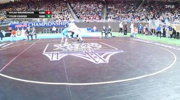 D2-113 lbs 1st Place Match - Dylan Nieuwenhuis, Plainwell vs Tyler Cooper, Plainwell