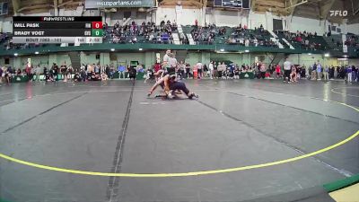 141 lbs Cons. Round 1 - Brady Vogt, GVSU vs Will Pask, Findlay