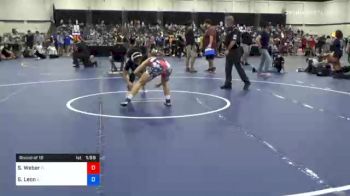 123 lbs Prelims - Shelby Weber, FL vs Sharon Leon, IL