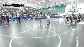 285 lbs Champ. Round 2 - Matt Mijares, Bonita vs Alexander Garcia, Pacifica/Oxnard