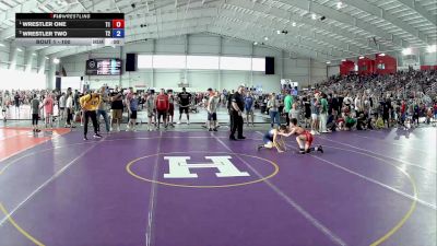 84 lbs Champ. Round 1 - Dominik Keomany, Team Donahoe Wrestling Club vs Calihan Weber, Demolition Wrestling Club
