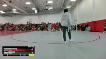 120 lbs Cons. Round 4 - Aaden Chacon, Greeley West vs Isaac Bueno, Denver North