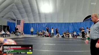 175 lbs Round 1 (8 Team) - Wesley Hendrickson, Warrior RTC vs Cole Ditzeg, Rogue WC