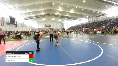 285 lbs Consolation - Ryder Williamson, NM Royalty vs Dominic Kaut, Isiah 41:10