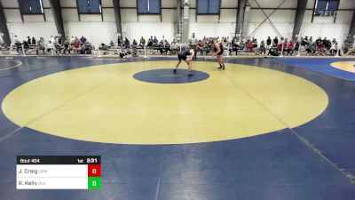 133 lbs Quarterfinal - Jake Craig, Southern Maine vs Ryan Kelly, Delaware Valley