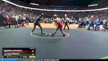 220-3A Cons. Round 3 - Dominick Ontiveros, Brush vs Kayden Derbigny, Fort Lupton
