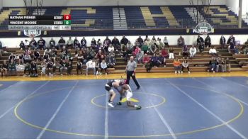 126 lbs Nathan Fisher, Belleville (Althoff Catholic) vs Vincent Moore, Litchfield