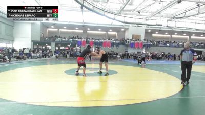 285 lbs Consi Of 8 #2 - Jose Abreau Barillas, Fairfield Warde vs Nicholas Esparo, Amity