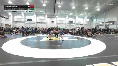 102 lbs Round Robin 2 - Derek Rogers, Indiana Outlaws - MS vs Edward Encarnacion III, Revival Black - MS