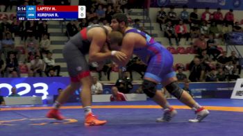 130 kg Final 3-5 - Mikhail Laptev, Individual Neutral Athletes vs Razmik Kurdyan, Armenia