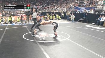 1st Place Match - Hayden Schmit, David City vs Ivan Tamayo, Gibbon