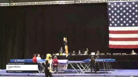 Logan McCoy - Individual Trampoline, ETA - 2021 USA Gymnastics Championships