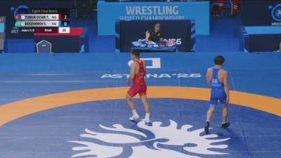 70 kg 1/8 Final - Tulga Tumur Ochir, Mongolia vs Sanzhar Doszhanov, Kazakhstan
