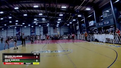 84 lbs Rd# 10- 4:00pm Saturday Final Pool - Reese Babcock, POWA vs Nelson Villafane, Mat Assassins