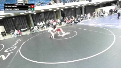 157 lbs Cons. Round 3 - Justin Skryd, Unattached vs Grayson Lennon, Unattached
