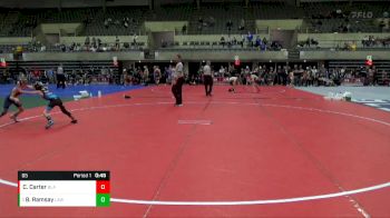 65 lbs 5th Place Match - Bane Ramsay, LAW vs Cain Carter, Blaine