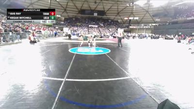Boys 1B/2B 138 Champ. Round 1 - Gus Ray, Tonasket vs Kegan Mitchell, Liberty Bell