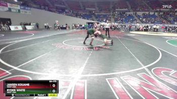 6A-175 lbs Cons. Round 2 - Ryder White, West Linn vs Jansen Kouame, West Linn