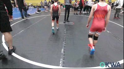 67 lbs Semifinal - Brekin DeAnda, Huskey Wrestling Club vs Boone Hayes, Weatherford Youth Wrestling