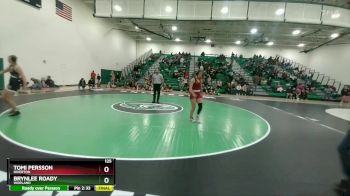 130 lbs Champ. Round 1 - Makinnen Heaps, Evanston vs Leona Vickers, Worland