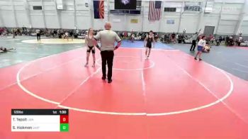 120 lbs Semifinal - Torsten Tepolt, Lions WC vs Skyler Hickman, Unattached