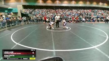 150 lbs Cons. Round 1 - Evan White, Yerington vs John Lane, University Prepatory School