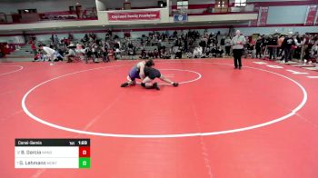 160 lbs Consolation - Brendon Garcia, North Andover vs Gregory Lehmann, Montachusett