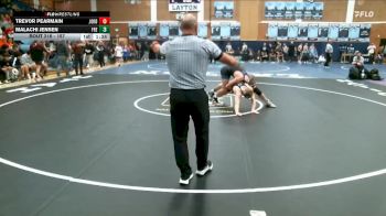 157 lbs Cons. Round 3 - Malachi Jensen, Fremont vs Trevor Pearmain, Jordan
