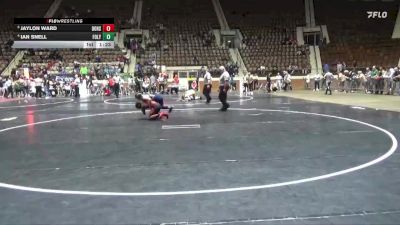 7A 120 lbs Quarterfinal - Jaylon Ward, Dothan HS vs Ian Snell, Foley