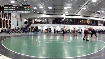 285 lbs Cons. Semi - David McCarthy Jr., Central Michigan vs Blake Daniels, Adrian