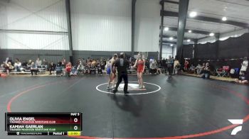 117 lbs Round 3 - Olivia Engel, Thunder Mountain Wrestling Club vs Kamiah Gaerlan, Thunder Mountain Wrestling Club