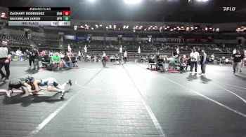 80 lbs 3rd Place - Zachary Rodriguez, Sparta NJ vs Maximilian Jaros, Upper Township