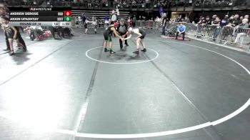 110 lbs Round Of 16 - Andrew DeRose, High Pace Wrestling Club vs Arjun Upadhyay, South Plainfield