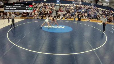 141 lbs 3rd Place Match - Shaun Quirk, Messiah vs Andrew Loniewski, Muhlenberg